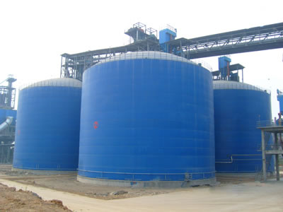 乌兰水泥钢板库改造