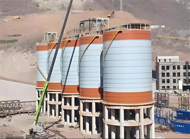 乌兰高架钢板仓